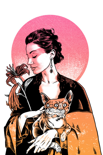 katie and the janus cat