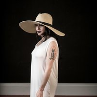 Unisex tank top in Bone Sample piece - Thumbnail 1