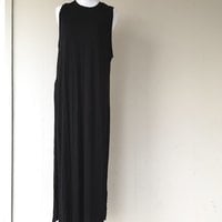 (((SAMPLE PIECE))) double slit maxi tank dress - Thumbnail 2