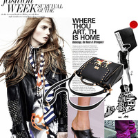 Cool Studded Bag - Thumbnail 3
