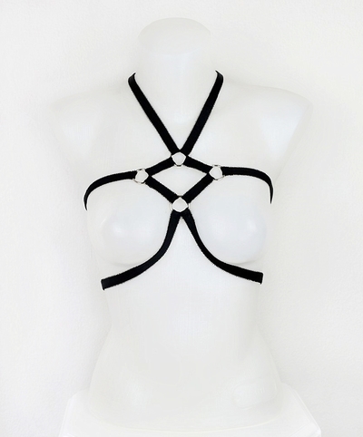 Black Kinbaku Harness