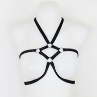 Black Kinbaku Harness - Thumbnail 2