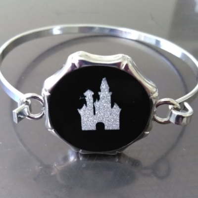 Disney castle bracelet