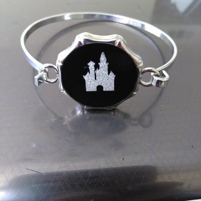 Disney castle bracelet