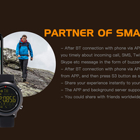 New! Zeblaze VIBE Hiking Sports 5ATM Waterproof Smartwatch 365 Days Stand-by Time For Android iOS - Thumbnail 4