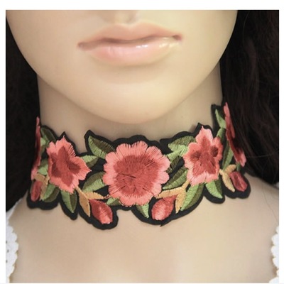 Flower choker - Thumbnail 1