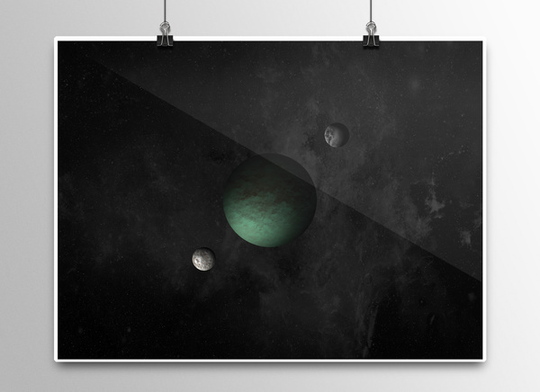 Peering Down on Fodla (Canvas)