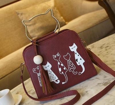 Cute Cat Shoulder Bag