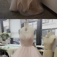 Long prom dress, high low prom dress, popular prom dress, elegant prom dress, cheap prom dress, evening dress, PD15102 - Thumbnail 1