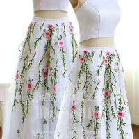 Long prom dress, unique prom dress, halter prom dress, applique prom dress, formal prom dress, evening dress, PD15211 - Thumbnail 1