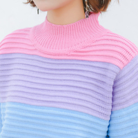 PASTEL RAINBOW SWEATER - Thumbnail 3