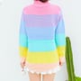 Pastel Rainbow Stripe Sweater-2