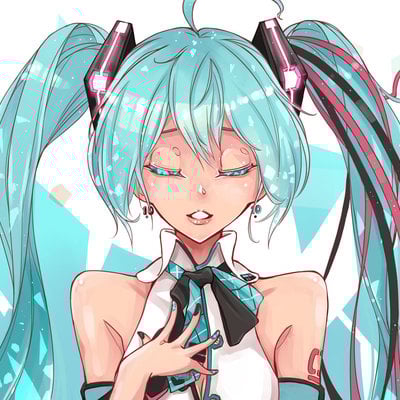 Print - miku 10th birthday!