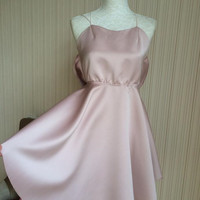 Sexy Open Back Short Women Dresses, Cross Back Party Dresses, Short Prom Dresses - Thumbnail 4