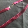 Burgundy Velvet Choker -2