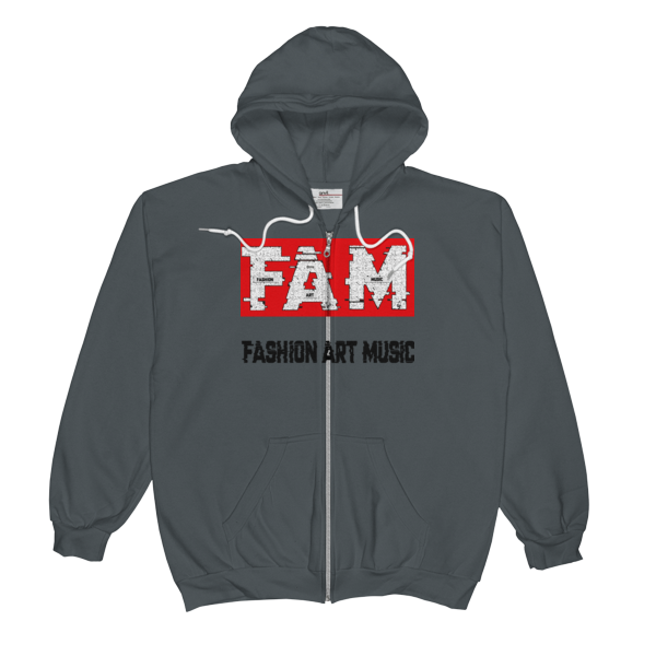FAM Unisex  Zip Hoodie