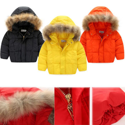 Children's Faux Fur Jacket-TDE