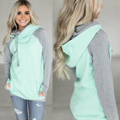 High Hopes Hoodie in mint