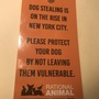 Prevent Dog Stealing tickets - set of 25-2