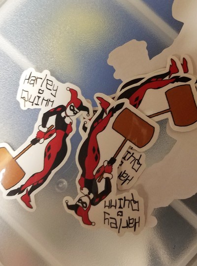 Harley Quinn Sticker 4-Pack