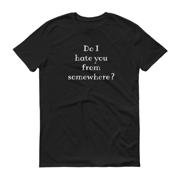 Do I hate you  t-shirt