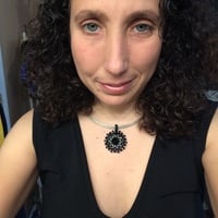 Black Midnight Crystal Pendant - Thumbnail 3