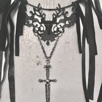 Deer hunter choker necklace - Thumbnail 1