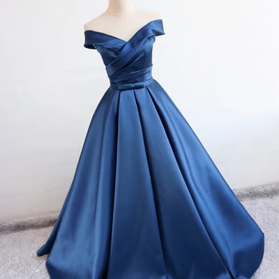 Satin prom dresses,sexy prom dress,evening dress,charming prom dress, long prom dress,prom dresses, elegant prom dress, prom dress z162 - Thumbnail 4