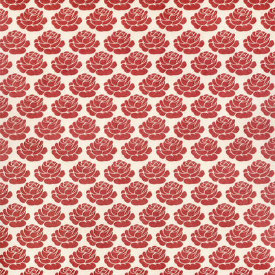 Red rosebuds 12x12" embossed