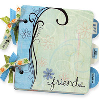 Kelly Panacci Chipboard Album Kit Friends - Thumbnail 1