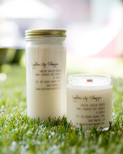 Green Green Grass Candle