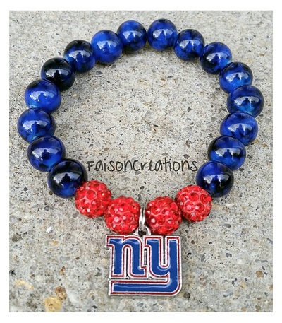 New York Giants Themed Arm Candy