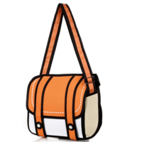I'M A CARTOON MESSENGER BAG - Thumbnail 2