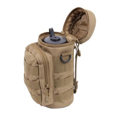 Tactical outdoor traveling utility water bottle bag
