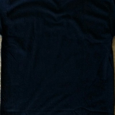 N$e no$lacknent. (navyblue&white) business t-shirt.