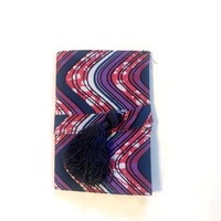 Passport cover - pink, purple, blue, white  - Thumbnail 1