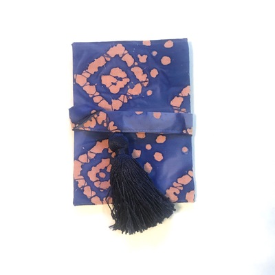 Passport cover - blue watercolor 