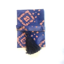 Passport cover - blue watercolor 