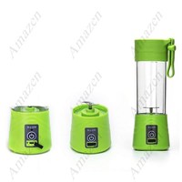 Mini Size Electric Juicer USB Charger with 380ml Water Bottle - Thumbnail 3