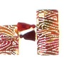 Tiny Winey Wallet clutch - Red watercolor-2
