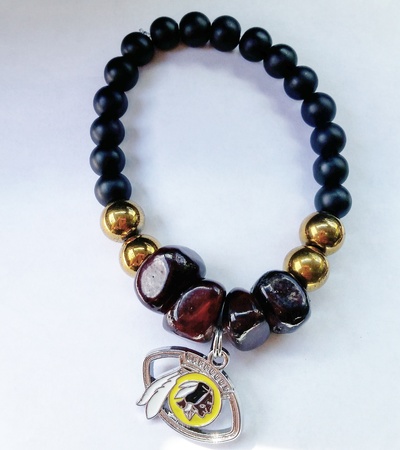 Washington Redskin Themed Arm Candy