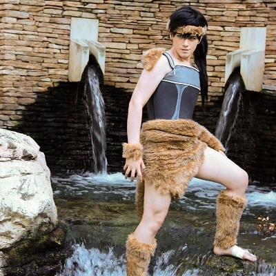 Koga - waterfall (inuyasha) print