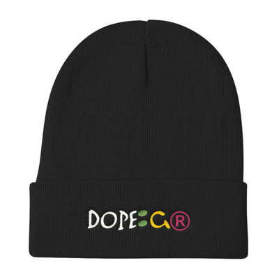 Dope G Classic Logo Knit Beanie