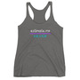 "NEVER underestimate me" Women's tank-1