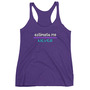 "NEVER underestimate me" Women's tank-3