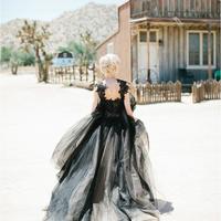 Black prom dress, elegant prom gown, evening party dress, inexpensive prom dress, women fashion dress, popular prom dress, PD15486 - Thumbnail 2