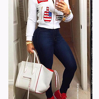 Race Style patch jacket - Thumbnail 2