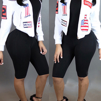 Race Style patch jacket - Thumbnail 4