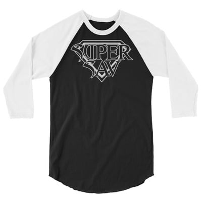 Super sav bw #09112017 3/4 sleeve raglan shirt