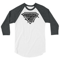 Super Sav BW #09112017 3/4 sleeve raglan shirt - Thumbnail 2